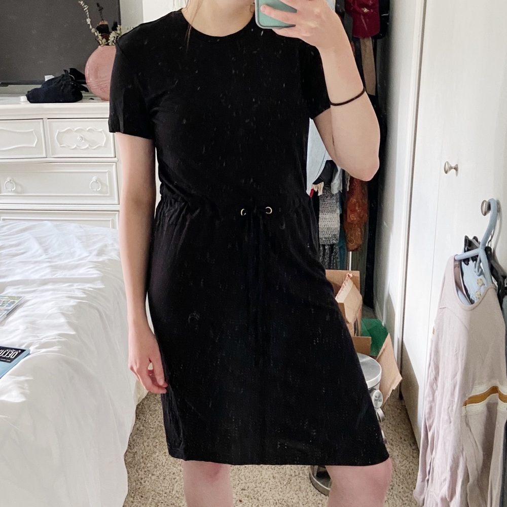 Black tie waist sundress from H&M!